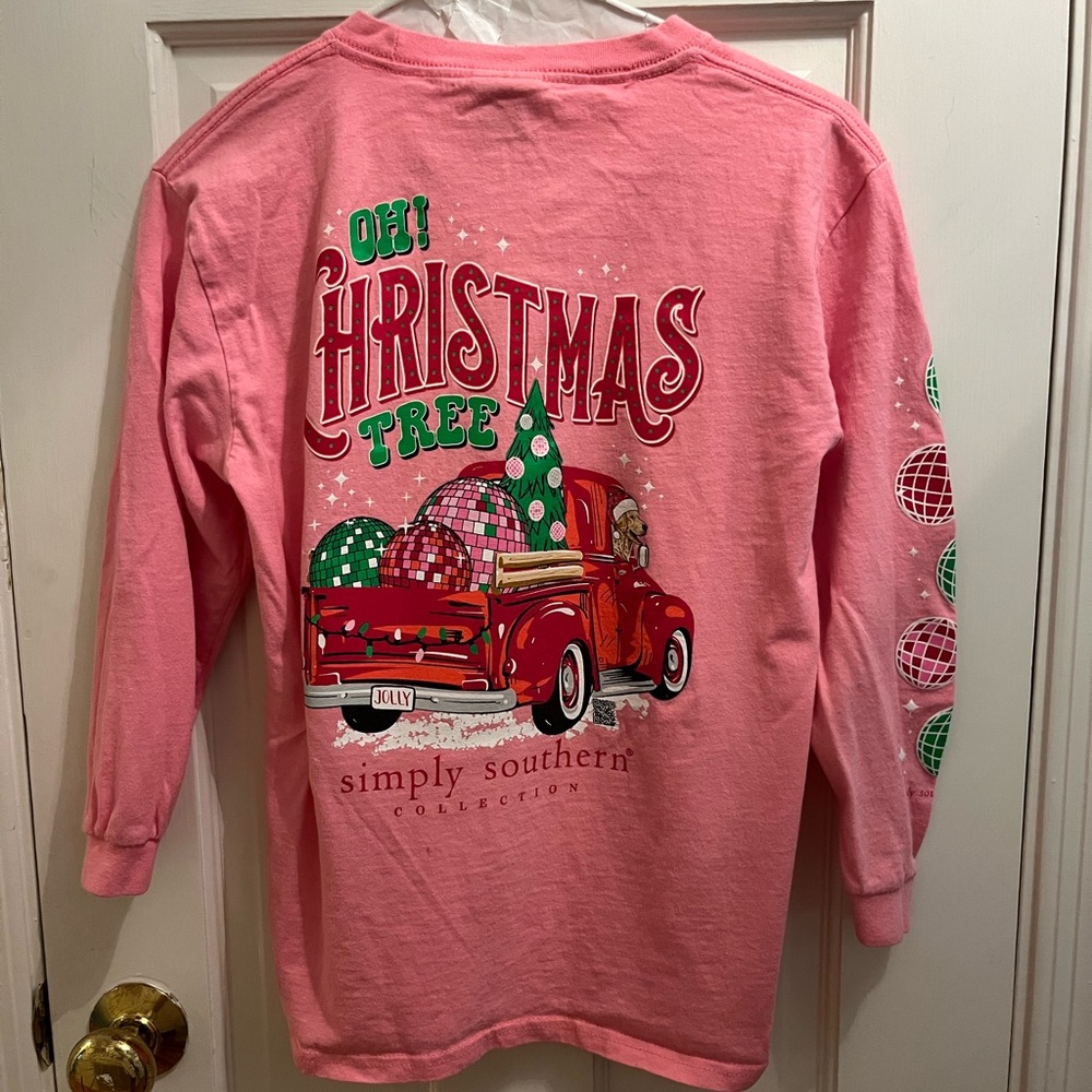 3 Simply Southern Kids Christmas, Long Sleeve Tees